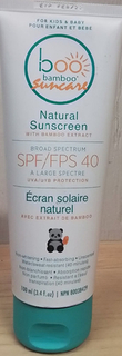 Boo Bamboo - Natural Sunscreen SPF 40 - For Kids & Baby